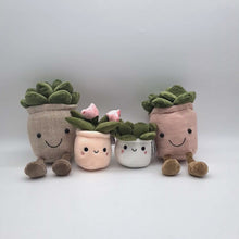 Load and play video in Gallery viewer, Plant Plushie Family of Four Pack
