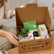 Load image into Gallery viewer, Thinking of You Succulent Pamper Gift Box
