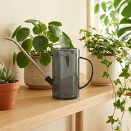 Watering Can 1L - Clear Grey