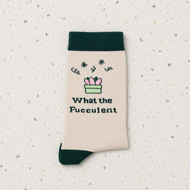 Plant Lover Socks - What The Fucculent - Cheeky Plant Co.